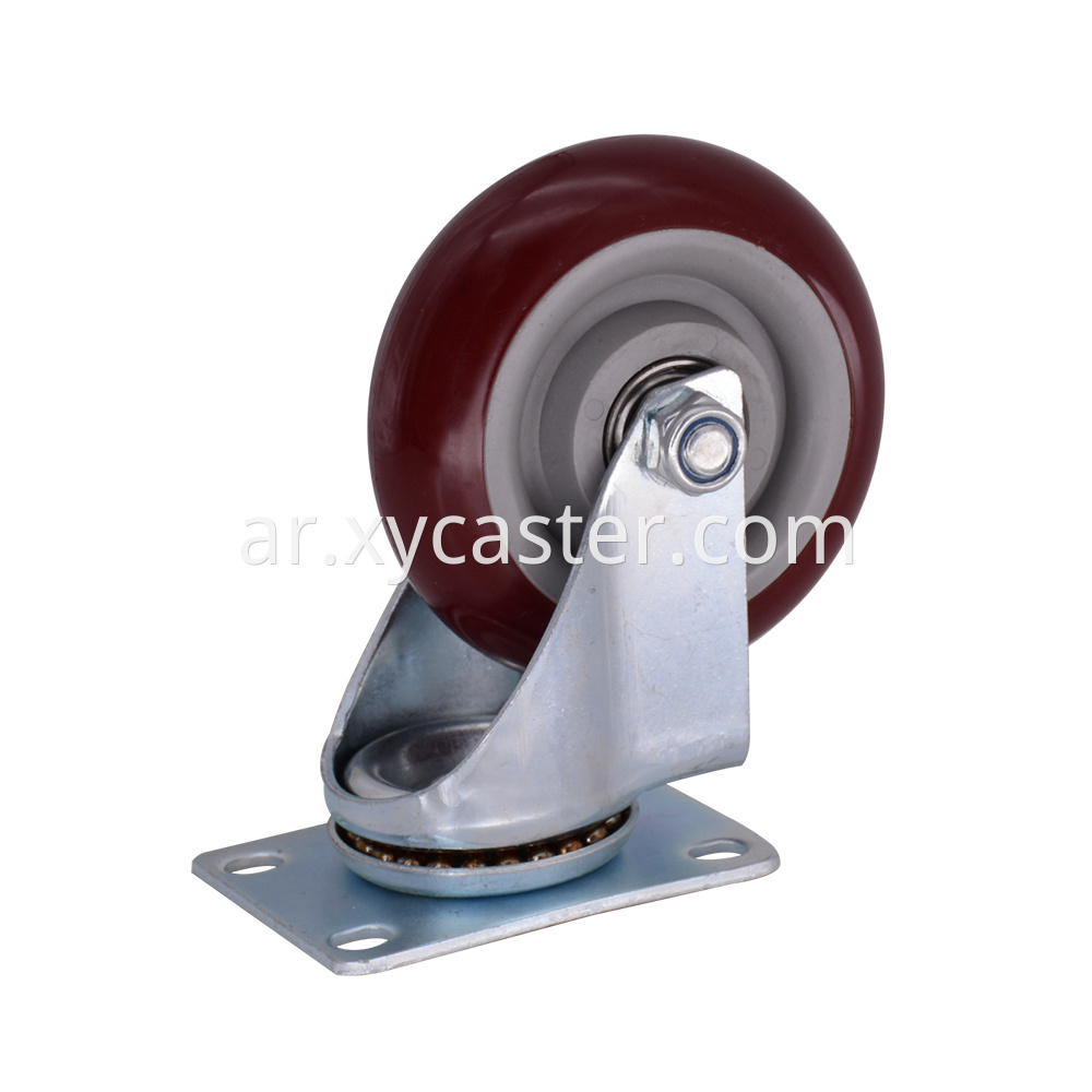 4 Inch Swivel Pvc Caster